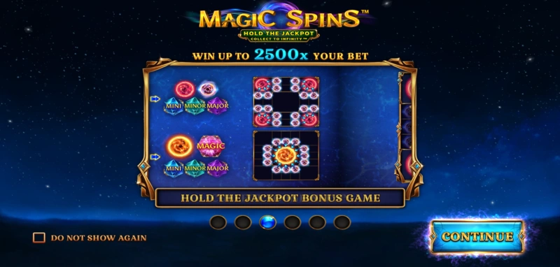 Magic Spins slot demo