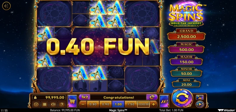 Magic Spins Slot logo